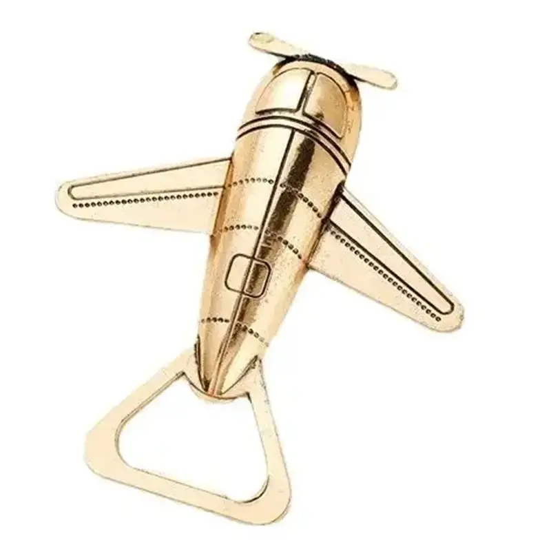 A33Z-Aircraft Beer Opener Gift Metal Screwdriver Home Daily European Wedding Gift Return