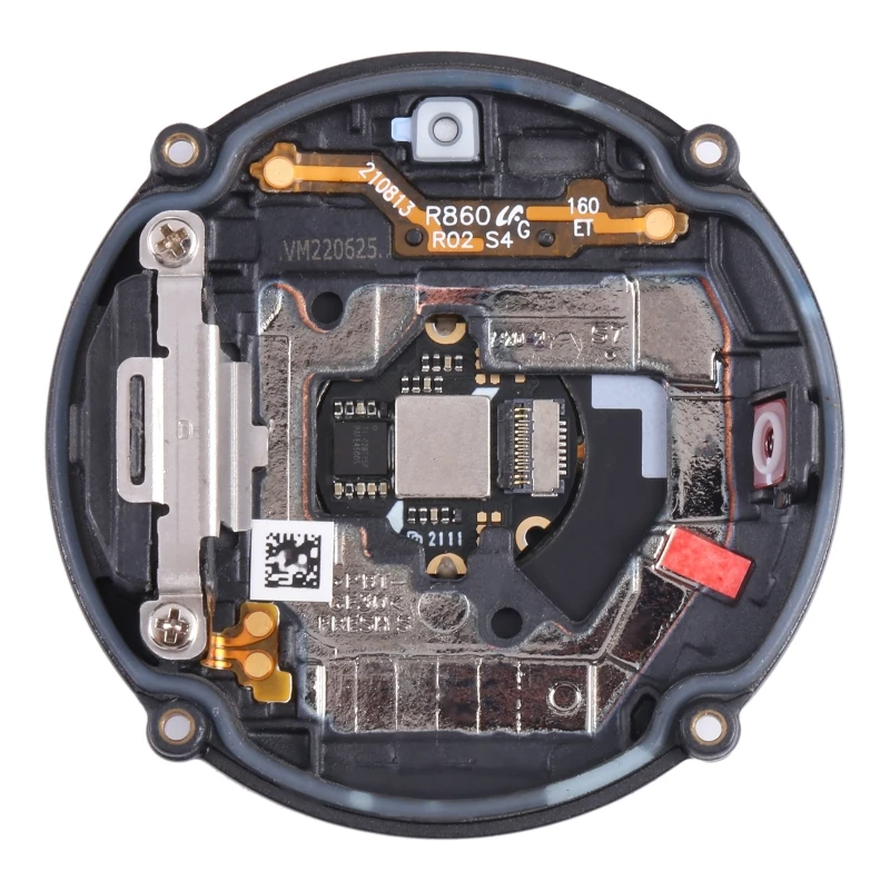 Back Cover for Samsung Galaxy Watch4 40mm SM-R860 R865/44mm SM-R870 with Heart Rate Sensor + Wireless Charging Module