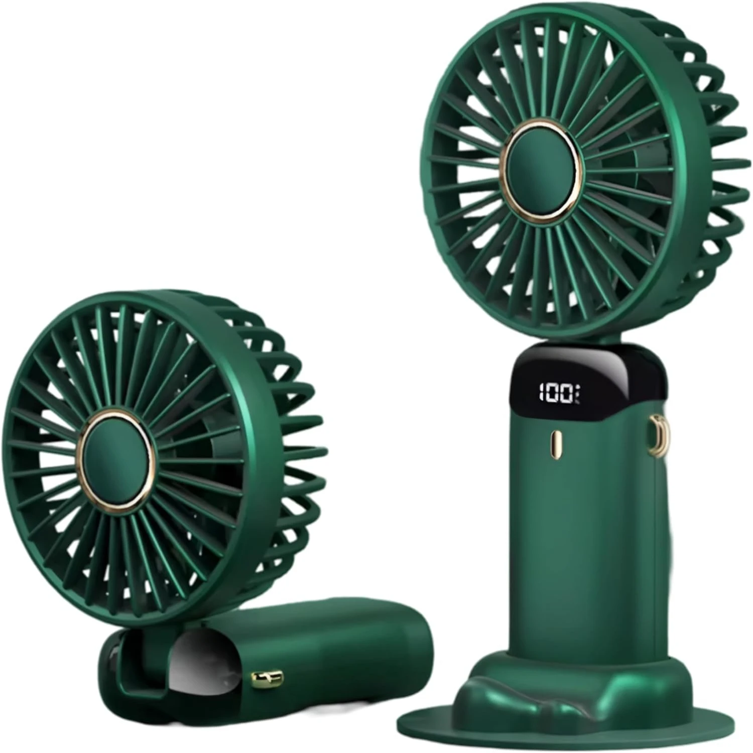 

, Portable Fan, USB portable fan, Personal Small Fan, mobile phone holder, /Neck/Desk,4000mAh battery use for office