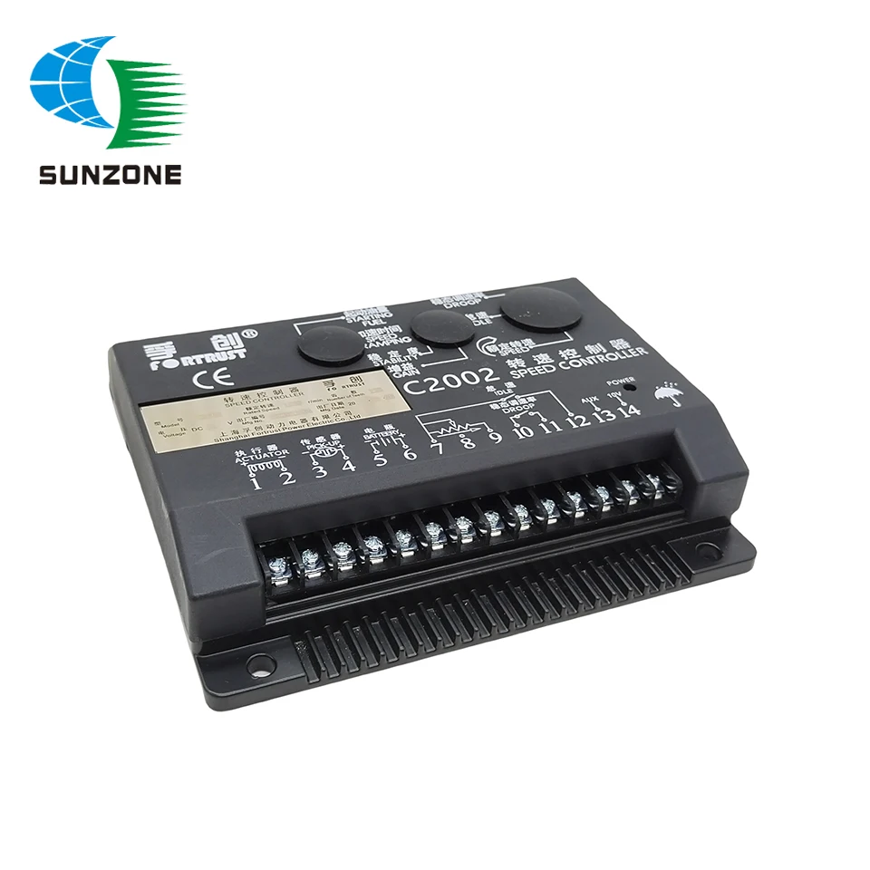 C2002 Speed Control Unit Fortrust Speed Controller DC Motor Smart Board Governor Diesel Generator Spare Parts