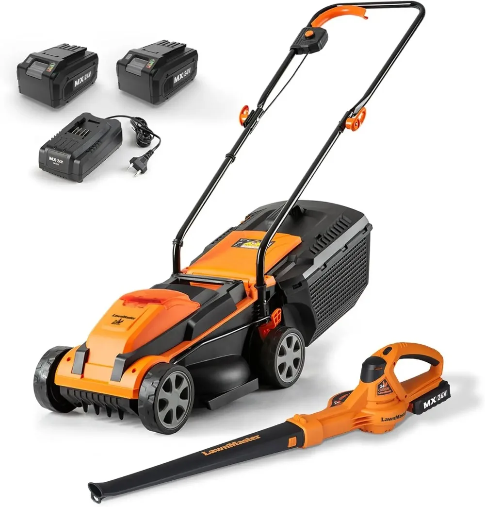 Lawn Mower Powerful Performance Cordless Freedom Maximum Maneuverability Ultimate Convenience Lightweight Design