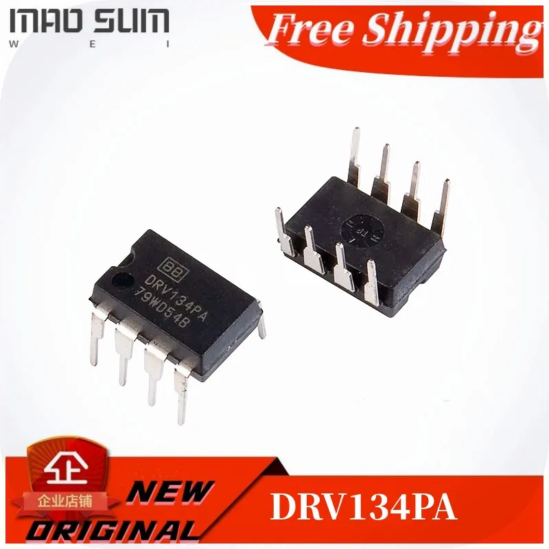 Free Shipping 5PCS~20PCS/LOT 100% NEW DRV134PA DRV134 PDIP-8  Audio Amplifiers