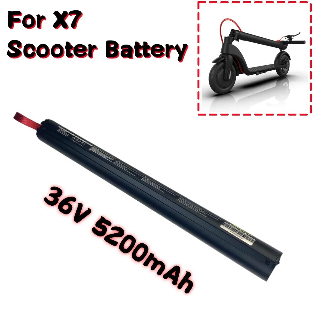 36V For X7 5200mAh Foldable Electric Scooter Battery Kick Scooters Battery