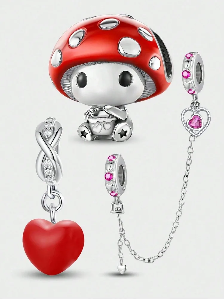 Сумка-для-помощи-из-стерлингового-серебра-925-пробы-сумка-для-любви-чили-роза-медведь-гриб-подвеска-подвеска-для-браслетов-женские-ювелирные-изделия-высокого-качества-своими-руками