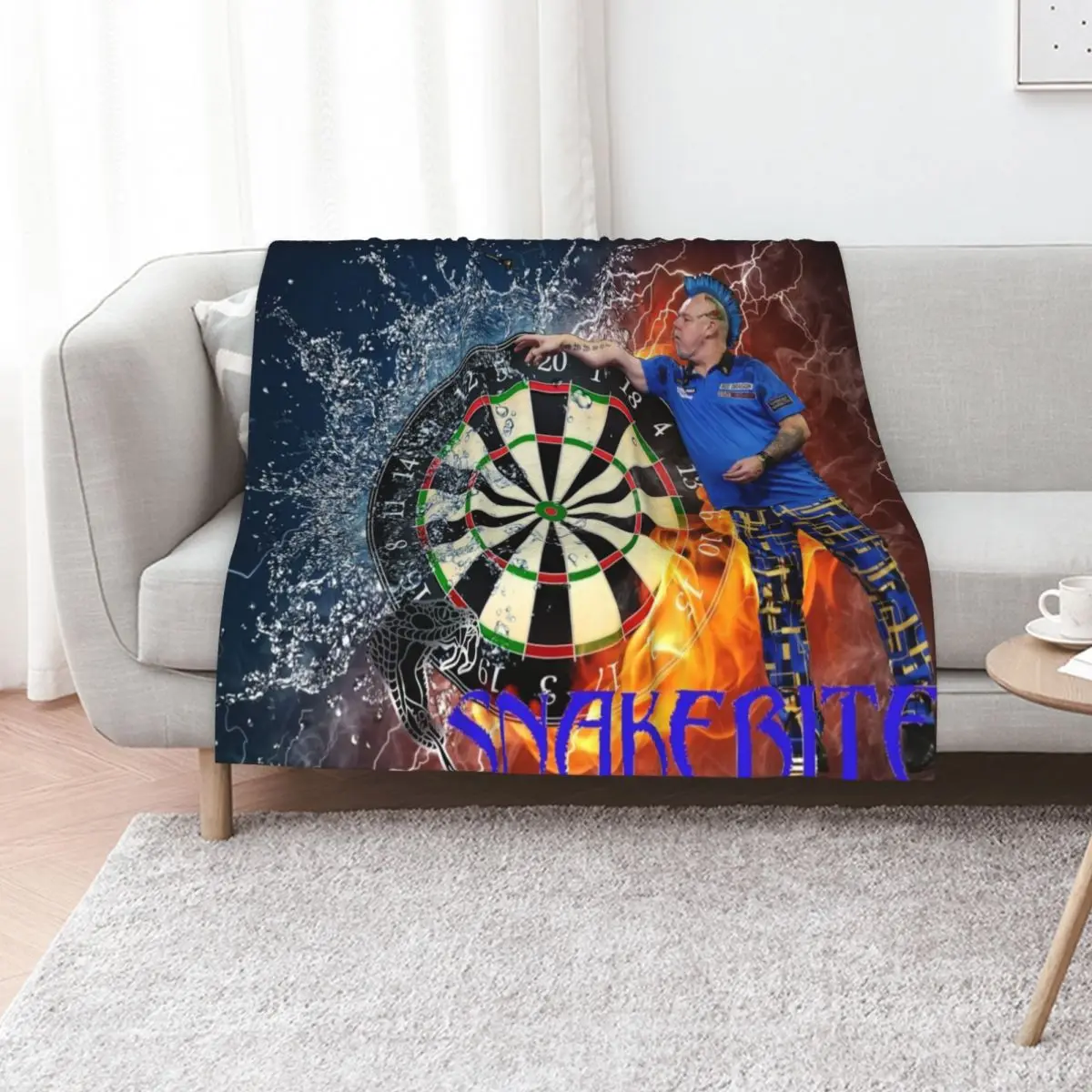 Peter Wright Snakebite Throw Blanket heavy to sleep Weighted Sofa Summer For Sofa Thin Beach Blankets