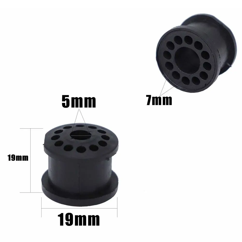 2Pcs Car Gear Shift Cable Bushing For Ford For Focus For Fiesta 4S6P7412AA Gearbox Linkage Cable Bushing Repair Kit