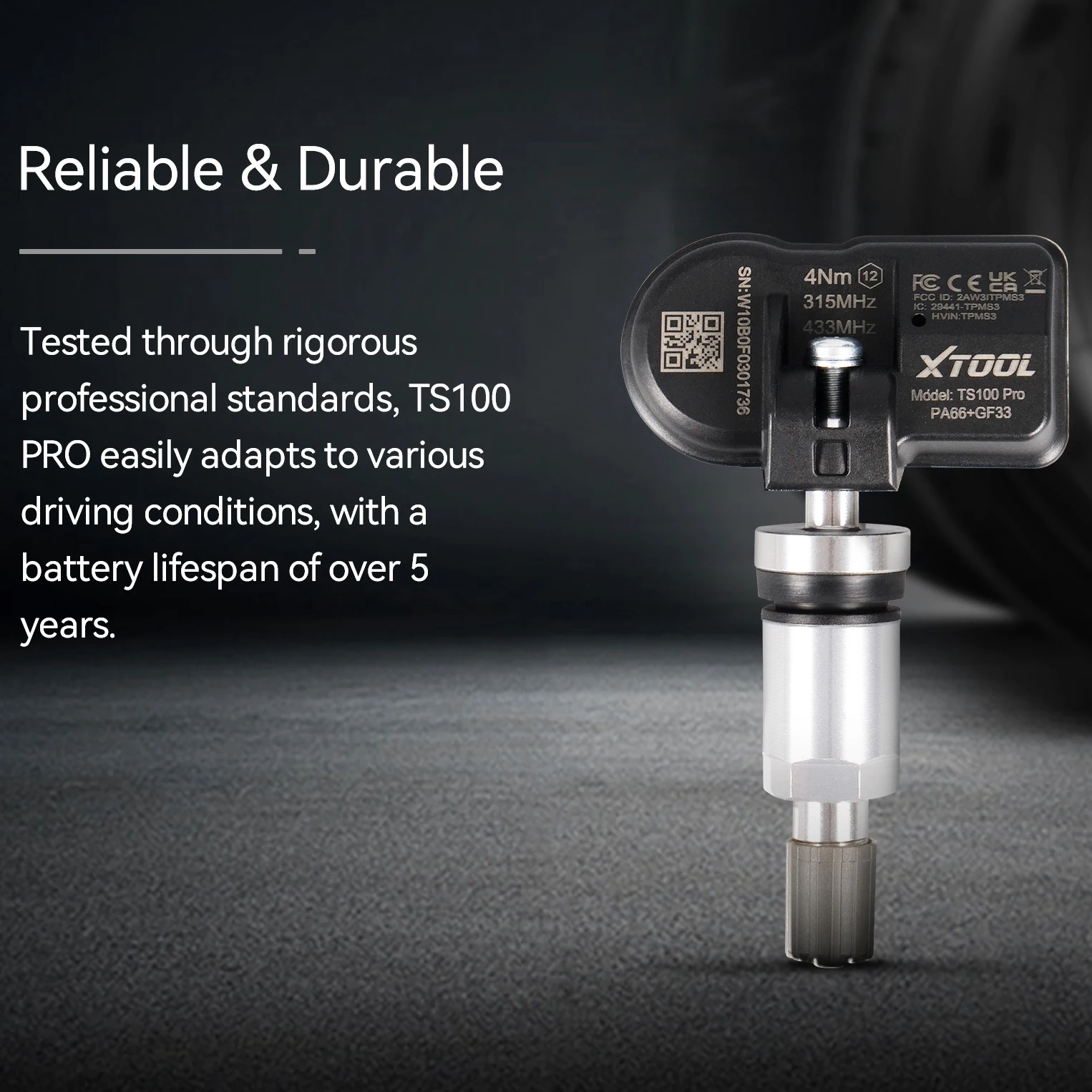xtool-ts100-pro-ts100pro-sensor-tpms-de-metal-433mhz-315mhz-herramienta-de-reparacion-de-neumaticos-probador-de-reaprendizaje-del-monitor-de-presion-de-neumaticos-para-tp150-ip819t