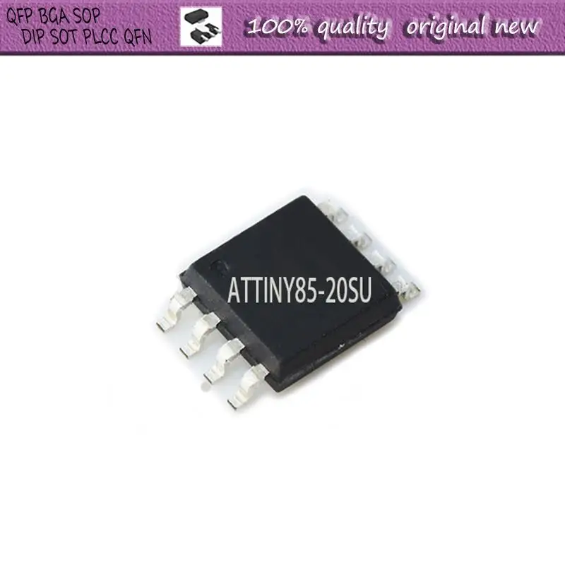 

НОВИНКА 2 ШТ./ПАРТИЯ ATTINY85-20SU ATTINY85 ATTINY85-20 TINY85 SOP-8
