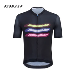 Summer Men's Short Sleeve Cycling Jersey Team Custom Logo Breathable Quick Dry Moisture Wicking Road Bike MTB Bicycle Shirt Outd