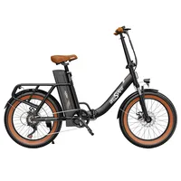 ONESPORT OT16-2 Folding E-Bike, 20'' Tires, 250W Motor, 48V 17Ah Battery, Shimano 7-Speed, 25km/h, Disc Brakes