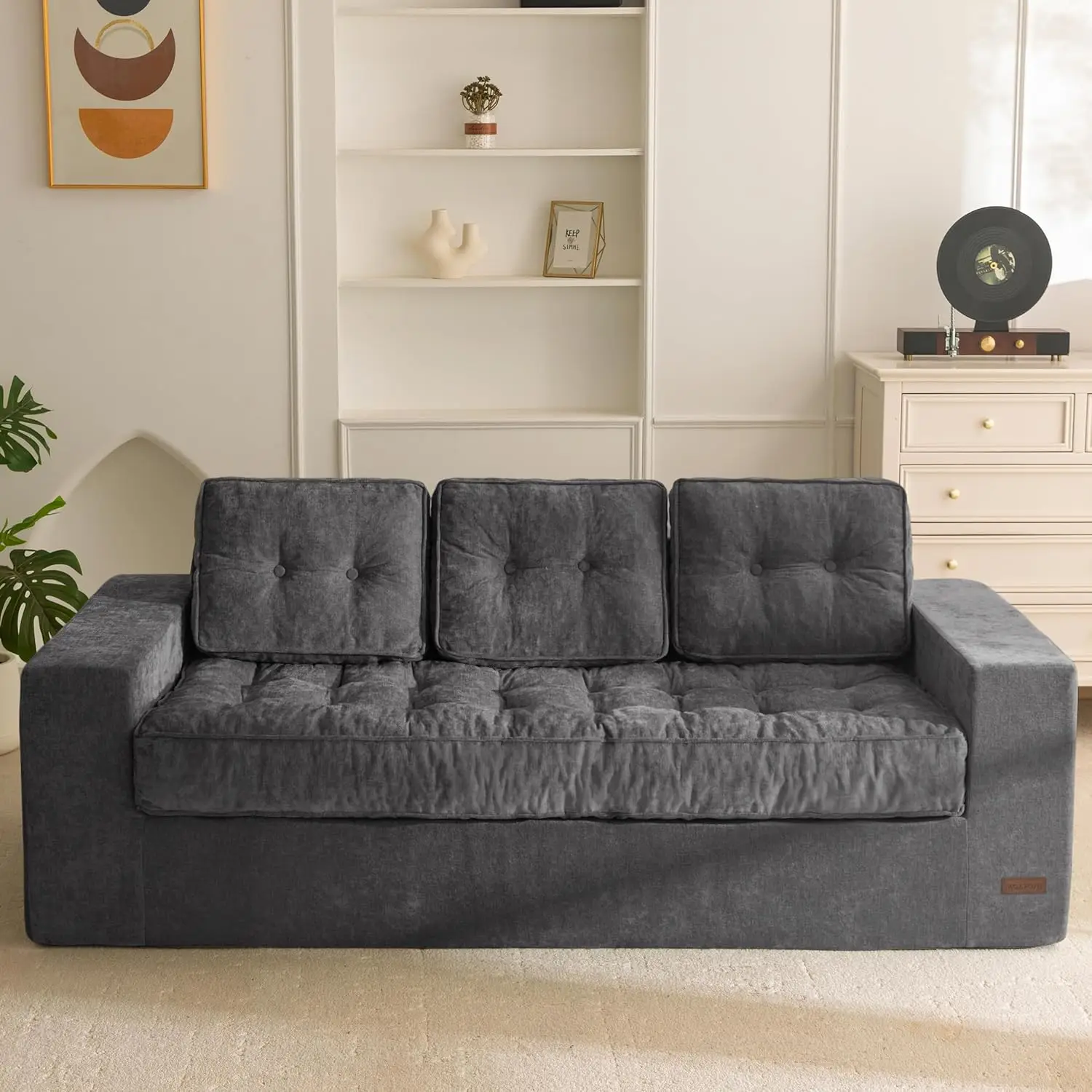 Boneless Sofa Couch, 75