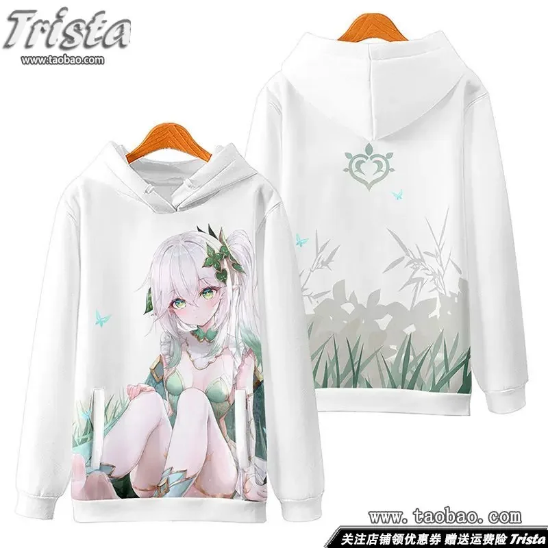 

Game Genshin Impact Freminet Series Print Hoodie Zip-up Hoodies Men Women Clothes Long Sleeve Top Casual Coat Man Hoodie