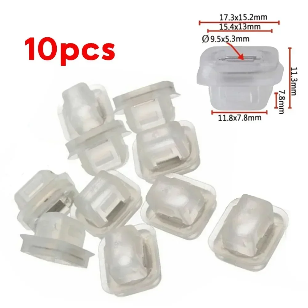 Practical Clips Grommets Door Insert Models Moulding Parts Plastic Strip 10PCS Accessories E53 Type E93 For BMW