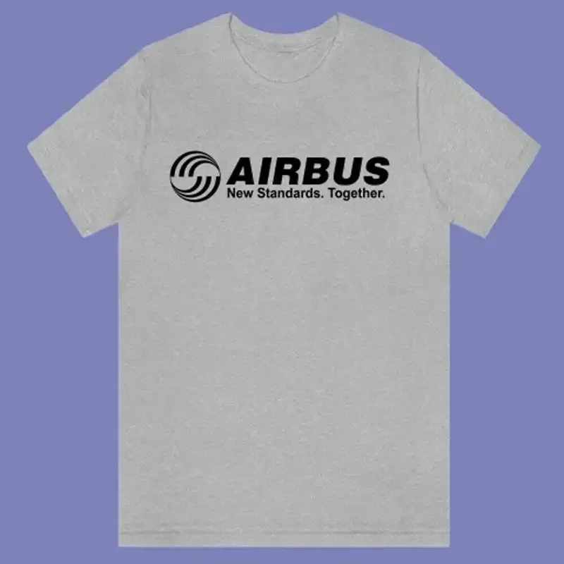 Airbus Aerospace Aviation Men's Grey Size S 3XL T shirt
