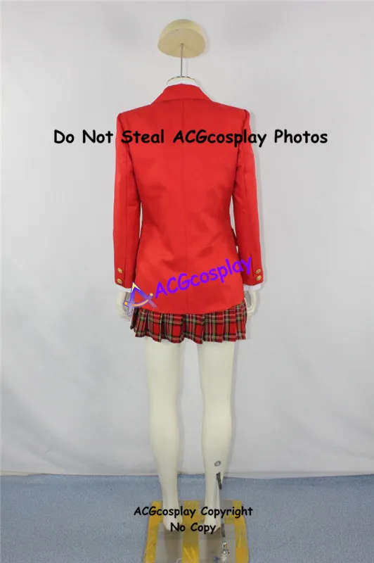 Magister Negi Magi Negima Winter School Uniform Cosplay Costume acgcosplay costume