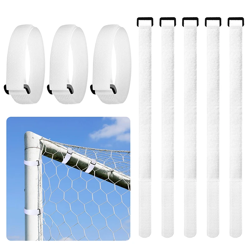 

5pcs Soccer Net Support Strap Soccer Net Clip Replacement Parts Buckle Design For Football Adjustable Soccer Training Equipment