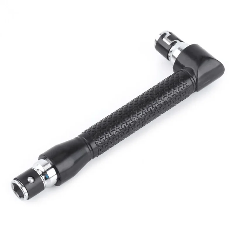 PORK-3X L-Shape Mini Double Head Socket Wrench Suitable For Routine Screwdriver Bits Utility Tool