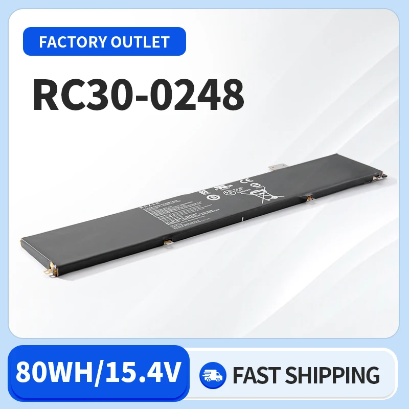 Somi RC30-0248 Laptop Battery For Razer Blade Stealth 15 2018 2019 RTX 2070 Max-Q RZ09-02386 RZ09-02385W71-R3W1 RZ09-0288