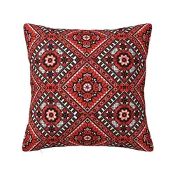 Ukraine Ukrainian Embroidery Ornament Pillow Case Home Decorative Fashion Boho Cushions for Sofa Square Pillowcase