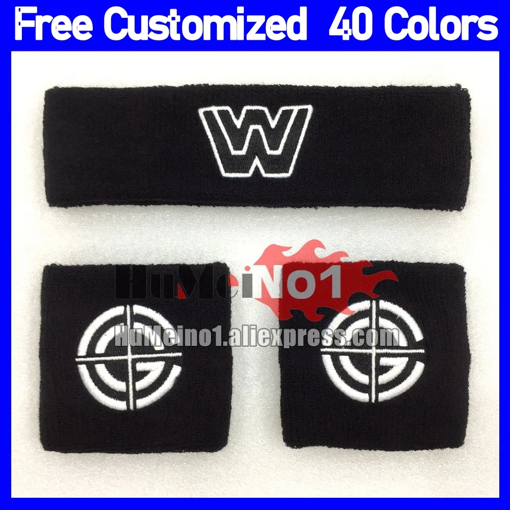 3pcs/Set Wrist Brace Support Wrap Tennis Wristband Sports Sweatband for Gym Basketball Volleyball Hand Wrestling Sportsweat Band