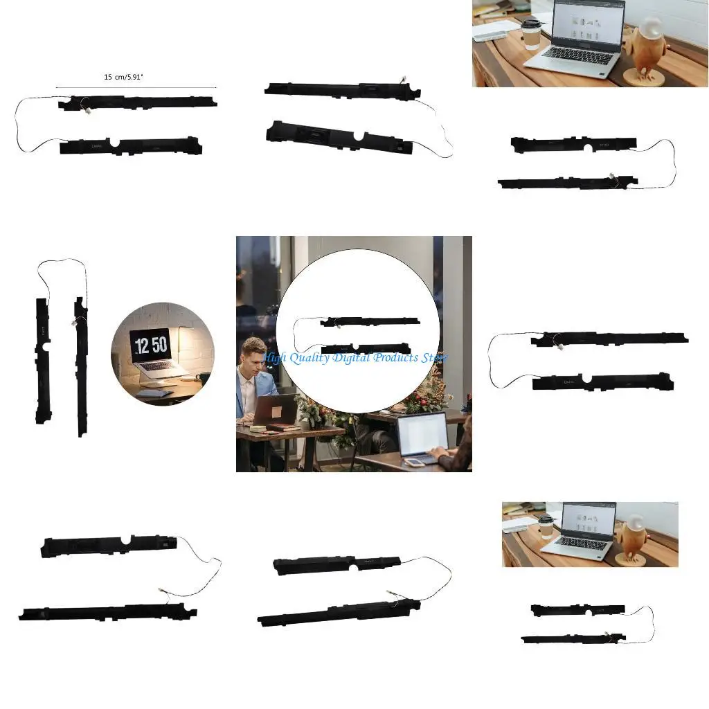 

U2JE 1 Pair Replacement Laptop Internal Left & Right Speaker for TPN-L105 TPN-L106