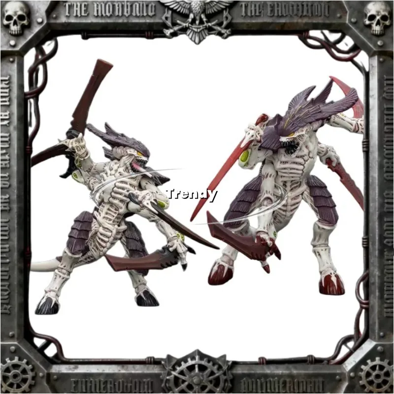 

【В наличии】 JOYTOY Hammer 40K Tyranids Honeycomb Fleet Левиафан Tyranid Warrior с костяным мечом 2 1/18 игрушки