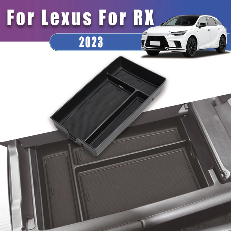 Premium Armrest Storage Box For Lexus RX 2023 Center Console Organizer Durable Easy Installation Automobiles Interior Accessory