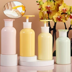 1Pc 300Ml Plastic Badpers Pomp Fles Sub-Fles Lotion Dispenser Voor Zeep Shampoo Vloeibare Body Wash Crèmes Hervulbare Flessen