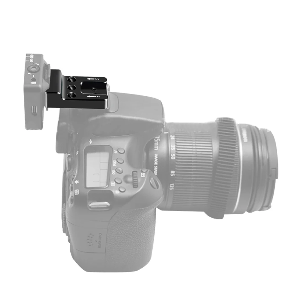 توسيع كاميرا مقعد الحذاء البارد الخارجي العالمي محول تركيب عمودي لجهاز DSLR مرفق بالقفص الجانبي ودعامة الإفراج السريع