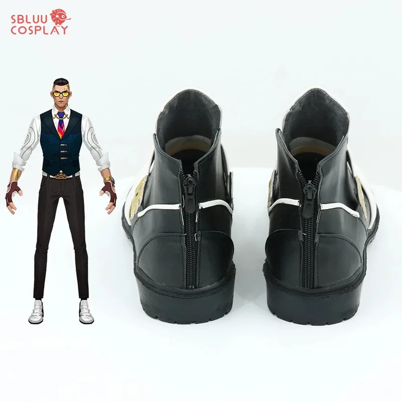 

CySBluuCosplay VALORANT Chamber Cosplay Shoes Custom Made Boots