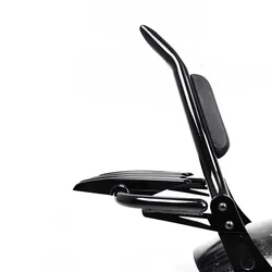 Motorcycle Passenger Sissy Bar Backrest For Indian Scout Bobber 2018-2024 Luggage rack