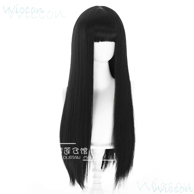 Anime Tomie Kawakami Cosplay Game IdentityV Cosplay Prop Beautiful Girl Black Long Wig Holloween Party RolePlay Outfit for Women