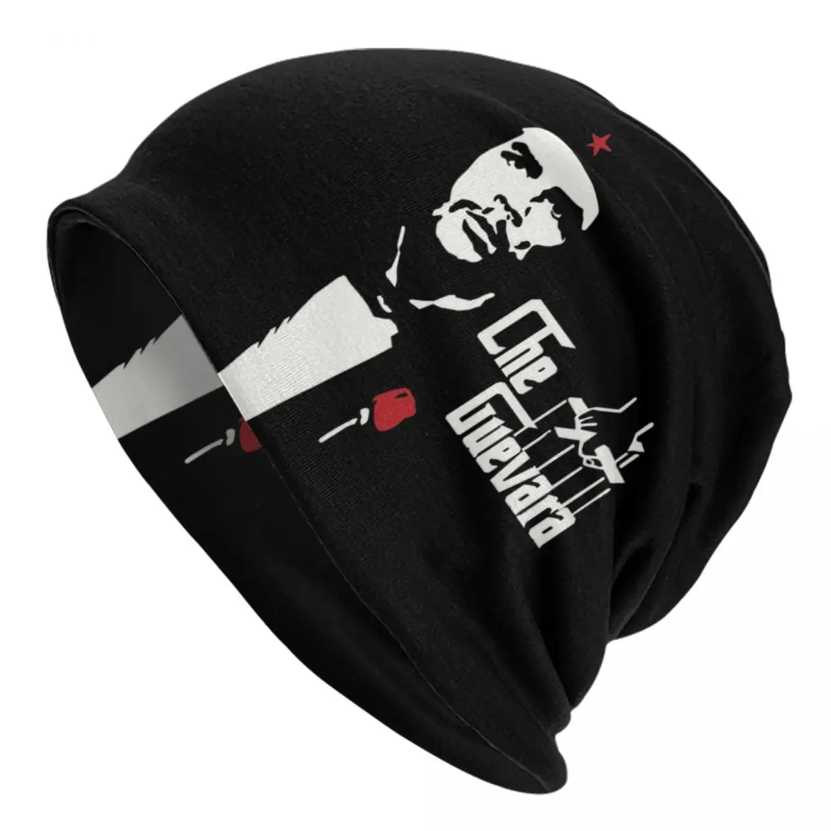 Che Guevara Hero Beanie Cap Winter Warm Bonnet Femme Knitted Hats Street Ski Cuba Cuban Socialism Freedom Skullies Beanies Hats