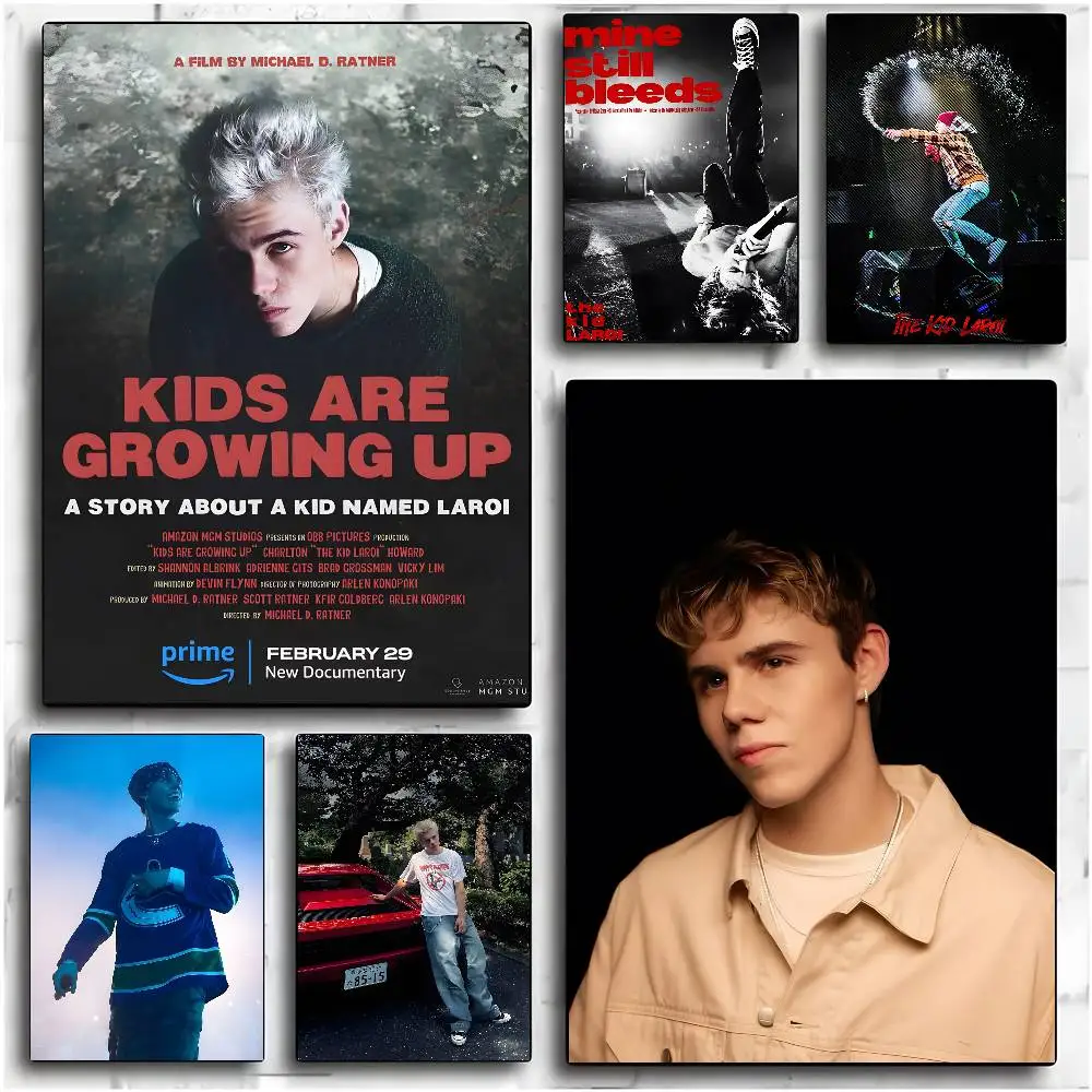 ملصق K-Kid L-LAROI MAYBE عالي الدقة جدار لاصق مقاوم للماء لغرفة المعيشة المنزلية وغرفة النوم والديكور الجمالي