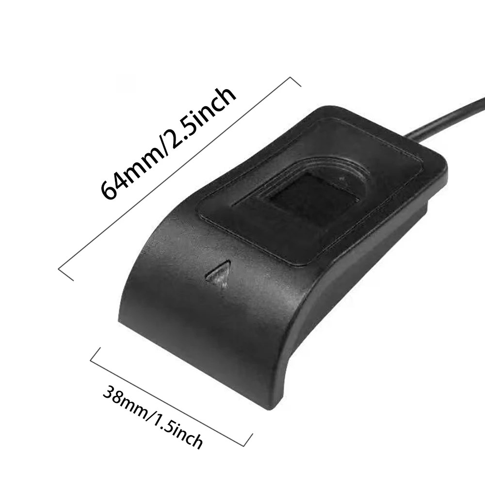 جهاز تسجيل الدخول ببصمة الإصبع USB أداة بيومترية نظام تسجيل الدخول للتعرف على بصمات الأصابع مناسب لـ WIN10/WIN11 بدون سائق #2