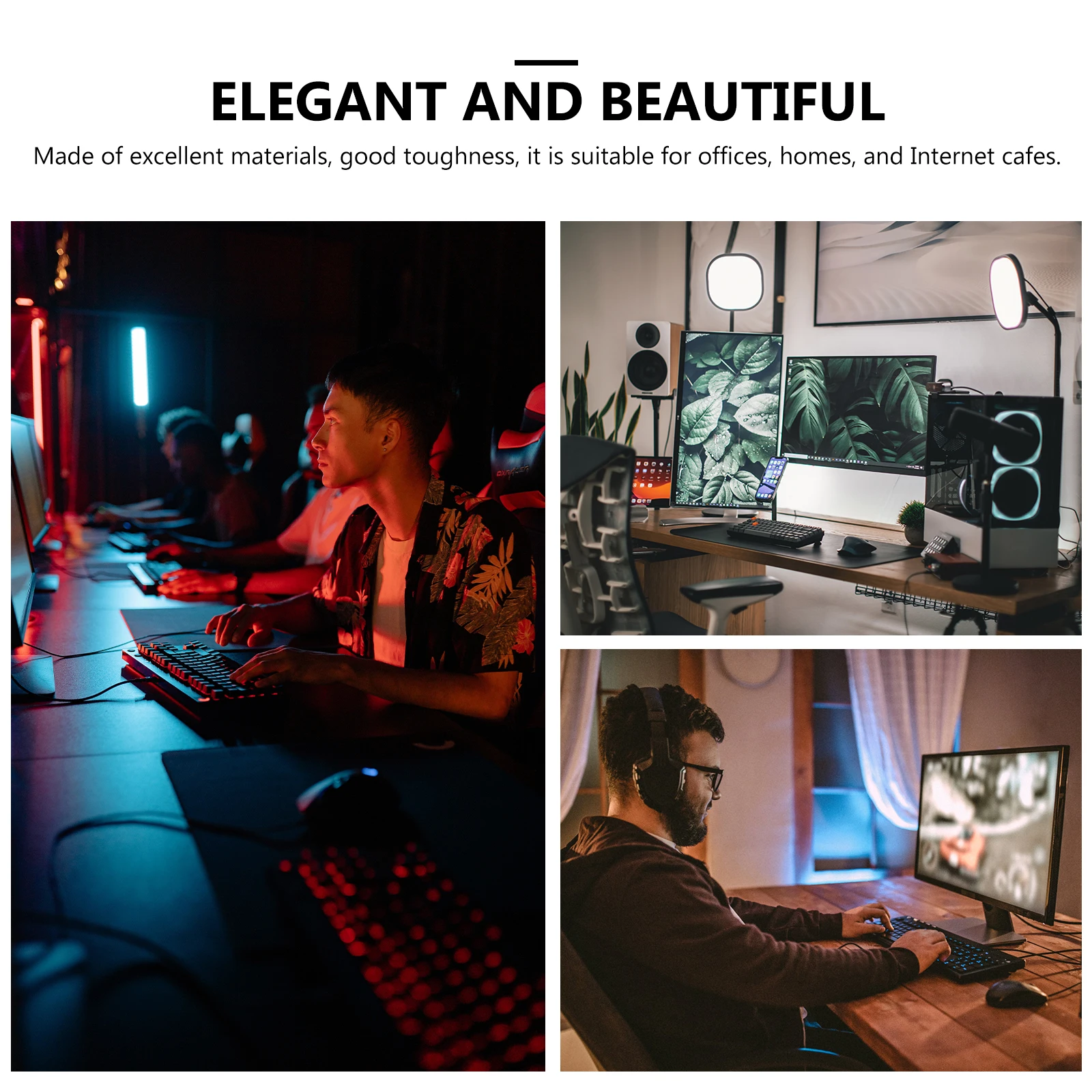 Headphone Stand Holder Desktop Organizer Headset Rack Storage Bracket Gaming Headset Support Home Decoration