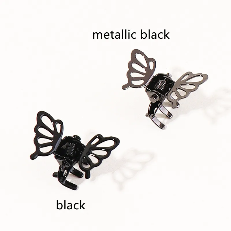 5pcs Mini Metal Butterfly Hair Clip Retro Bangs Fixed Clip Hair Grasping Fashion Mini Hairpin Grab Women Girls Hair Accessories