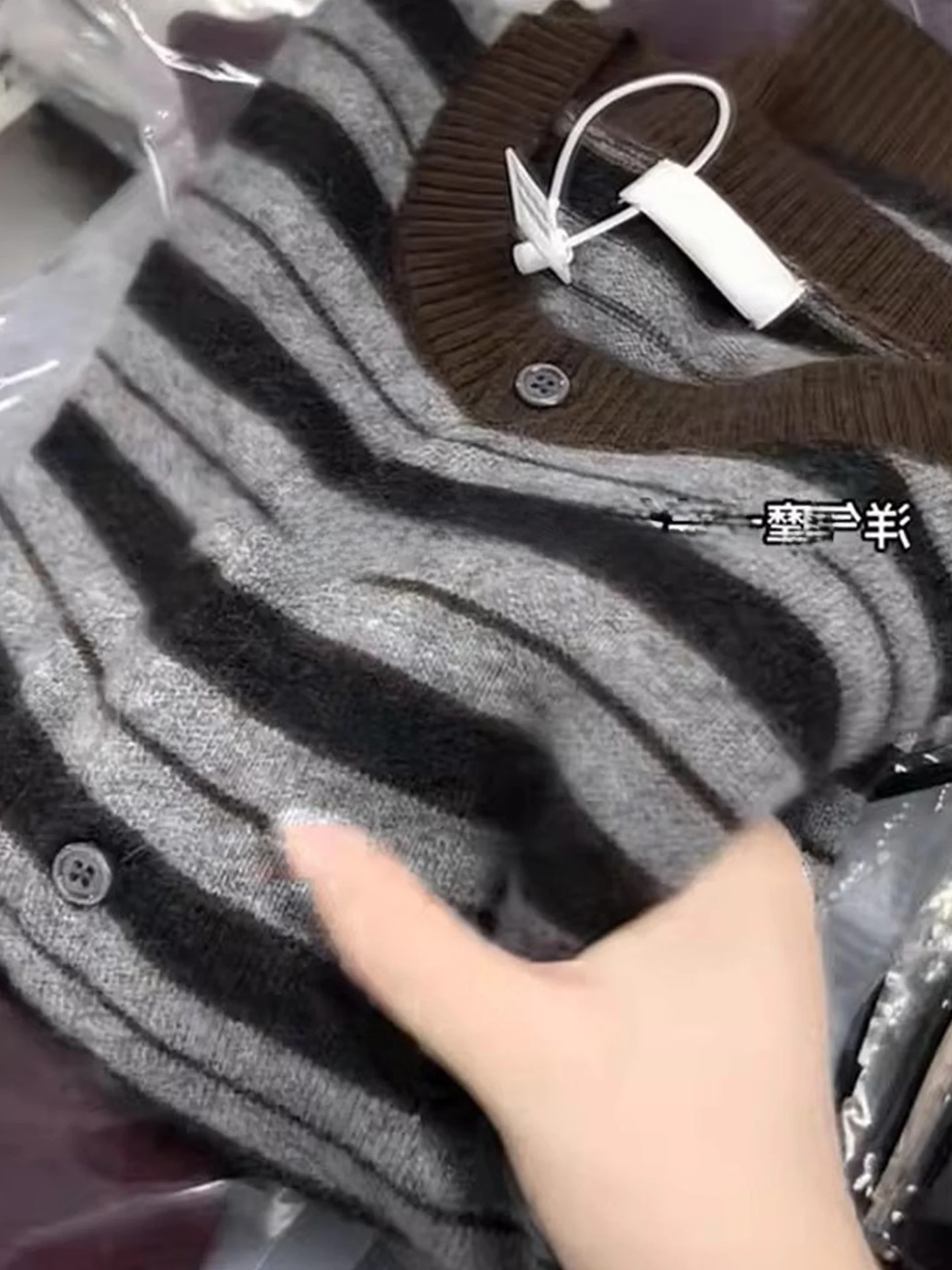 Coréen Sle couleur Blo Camere pull Long Sve tricoté Cardigan Simple Unique Faion haut Anti-âge luxe vêtements d'hiver