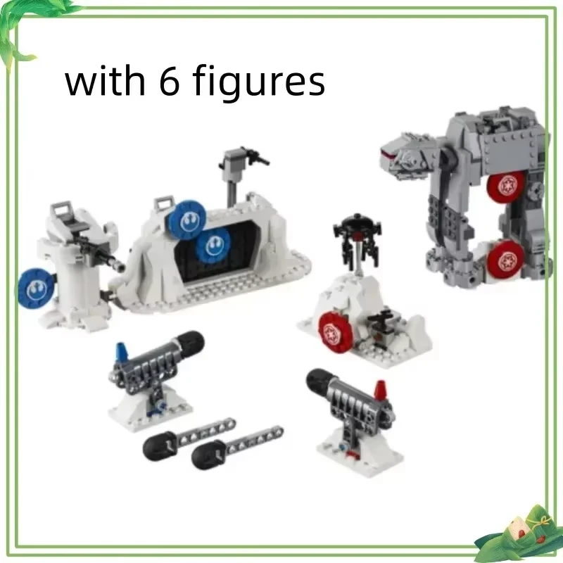 

75241 Strikes Back Decisive Battle Model 504Pcs Brick Children Educational Toy