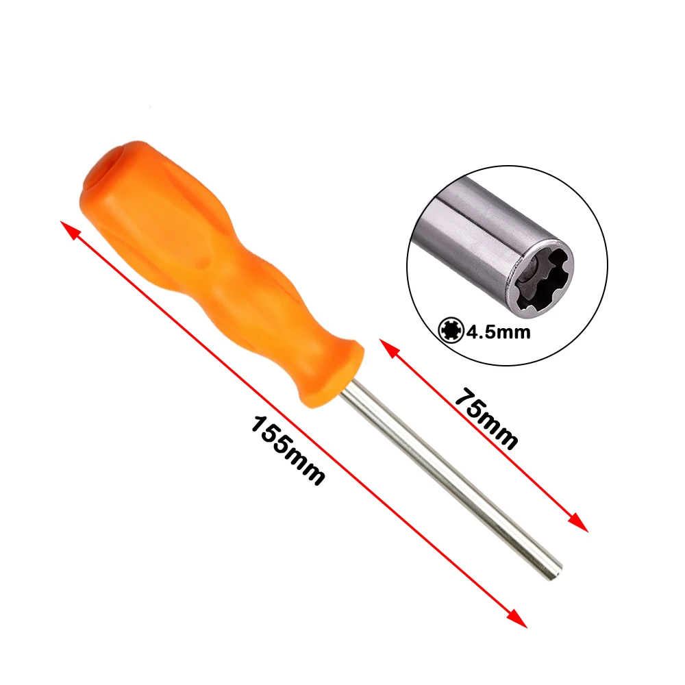 Game Cartridge Security Screwdriver Repair Kit 3.8mm 4.5mm Bits For N64 NES SNES SFC SEGA GBA GB electronics repair tool - view 6