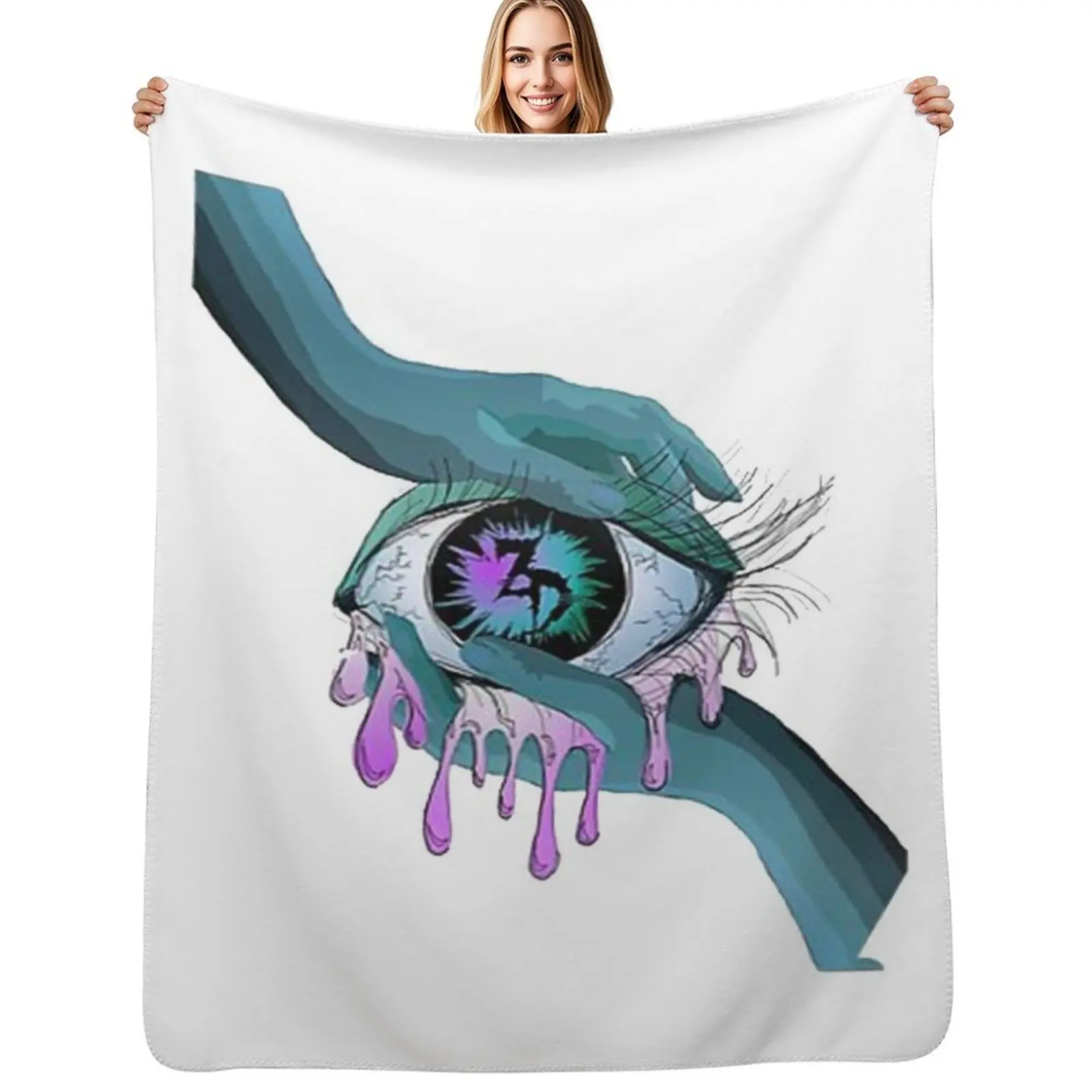 zeds dead Throw Blanket Fade Resistant Durable Throw Blanket