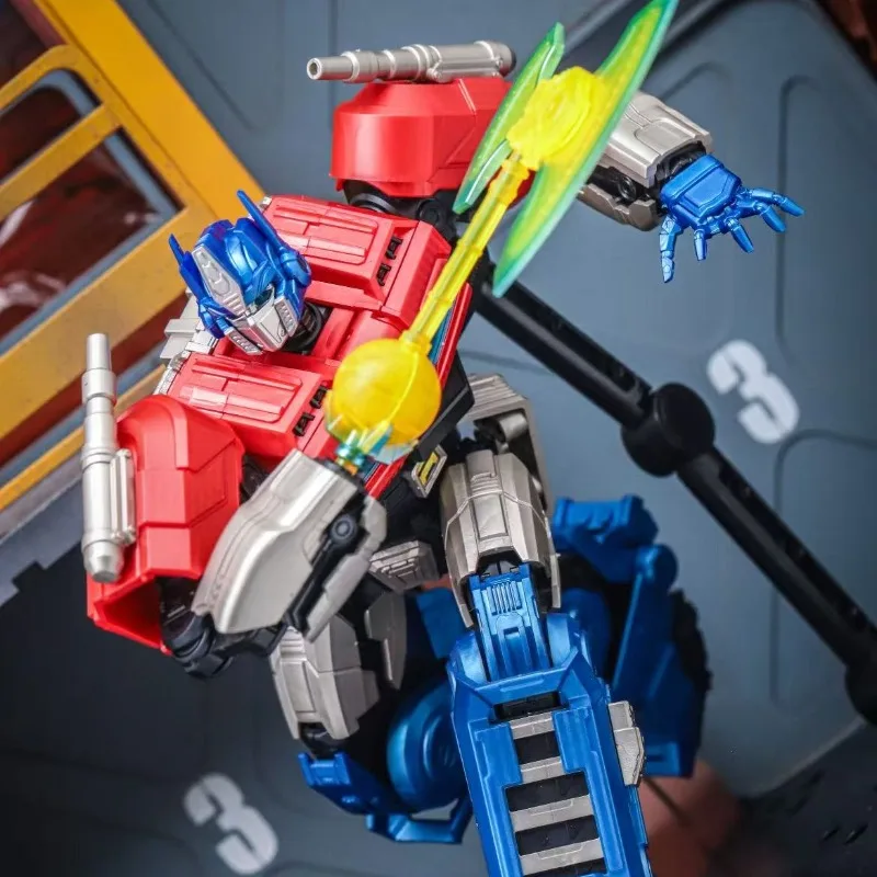 Blokees Bouwsteen Man Transformers One Legendarische Editie Optimus Prime Bimodal Switching Beweegbaar Model Splicing Toy Gift
