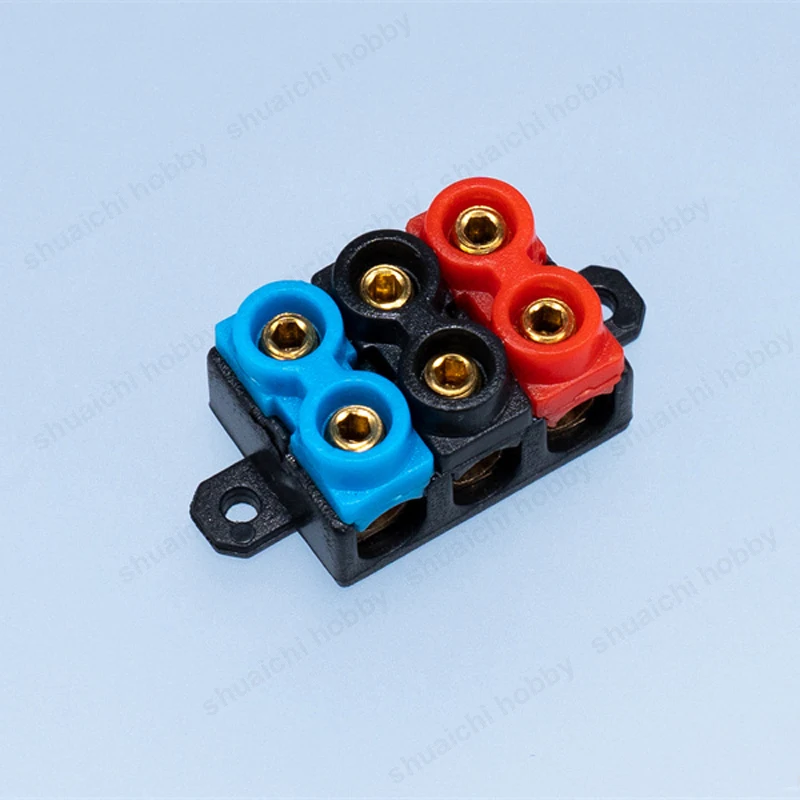 1PCS Electronic Speed Controller Wiring Terminal Block Parallel Y-shaped Wire Splitter Expansion Hub for RC Airplane Model Part
