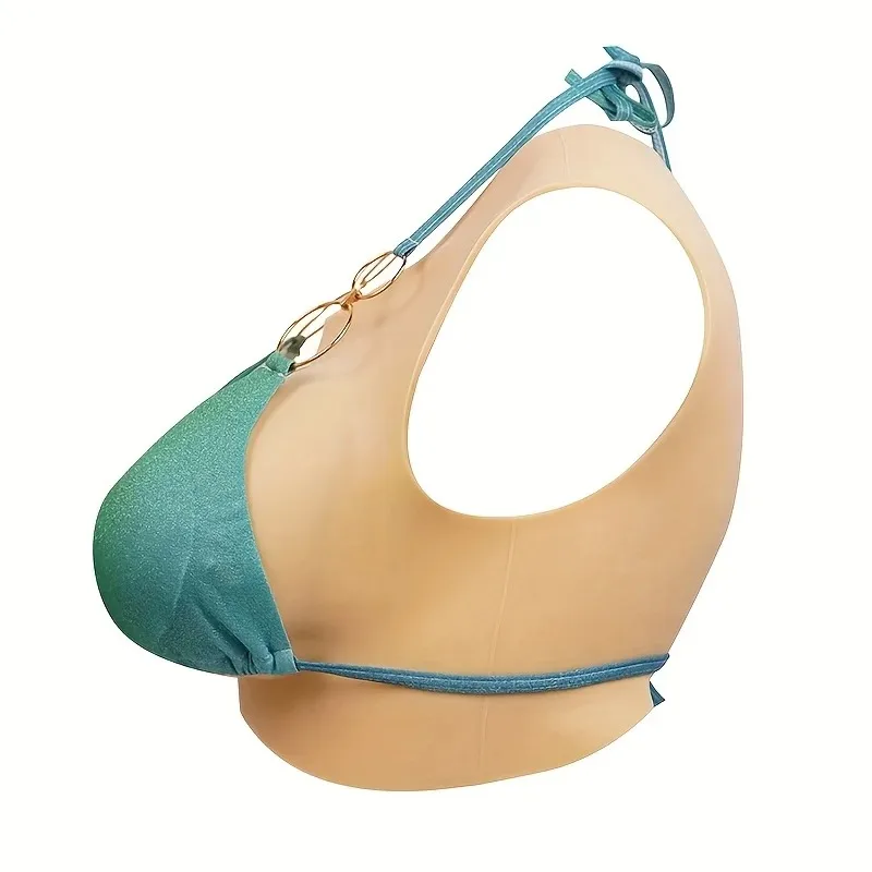 [ثدي من السيليكون ذو مظهر طبيعي] أشكال ثدي من السيليكون ذات مظهر طبيعي، مناسبة لما بعد الاستئصال، ملابس متقاطعة للأقراص المضغوطة