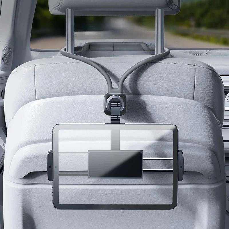 Multifunctional Car Seatback Tablet Holder 360 Degree Rotatable Adjustable Bracket Universal Car Accessories Fits 4.7 To 13 Inch