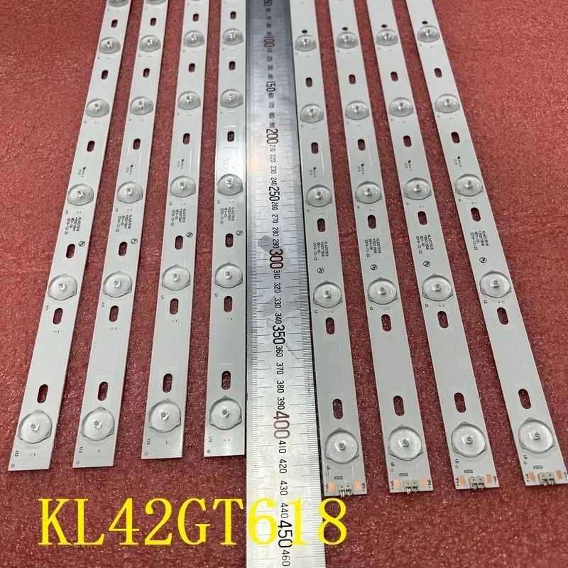 8 PCS LED Backlight 6+6LED for DNS K42A619 Supra STV-LC42T410FL Konka 42