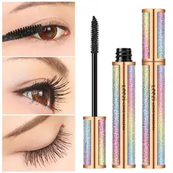 Leezi Mascara 4d Silk Fiber Lash Long Curling Mascara Eyelash Waterproof Extension Lengthening Eye Lashes Cosmetics Makeup TSLM1