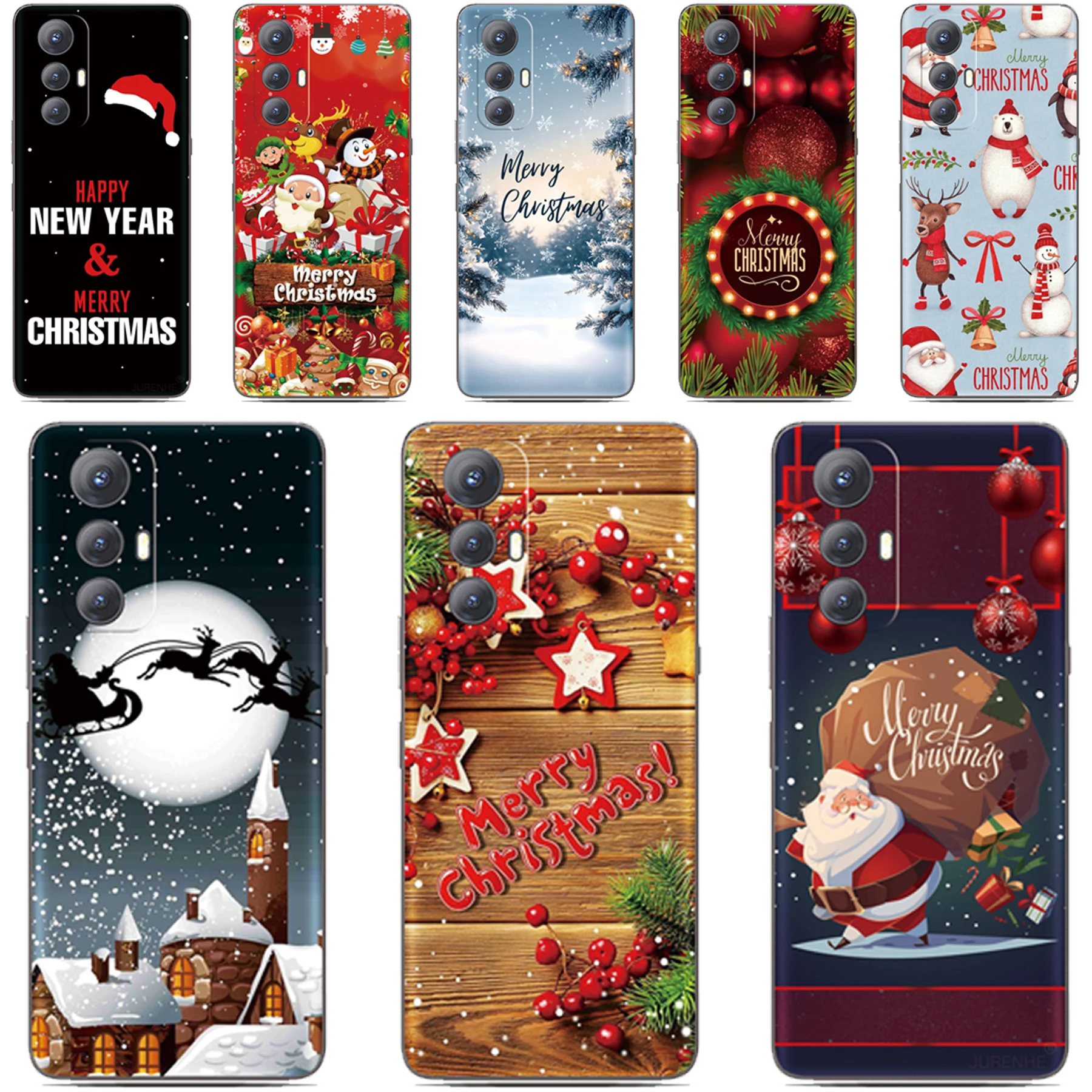 

Christmas Gift Phone Case For Alcatel V3 Pro Ultra Classic 1A 1B 1S 1SE 1L 3 3L 2025 1 3X 1C 1X 1V 2020 2021 2022 Back Cover