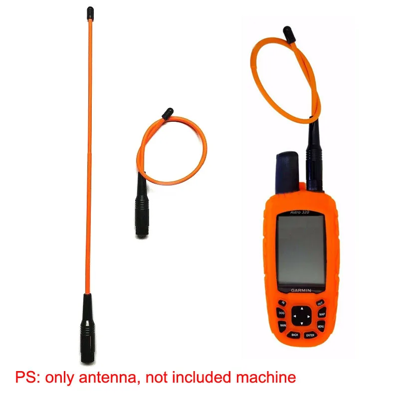 

Long Range 36cm FP-71 SMA-Male Flexible Antenna for Handheld GPS Garmin Astro 220 320 430 900 Alpha 50 Alpha 100 Accessories