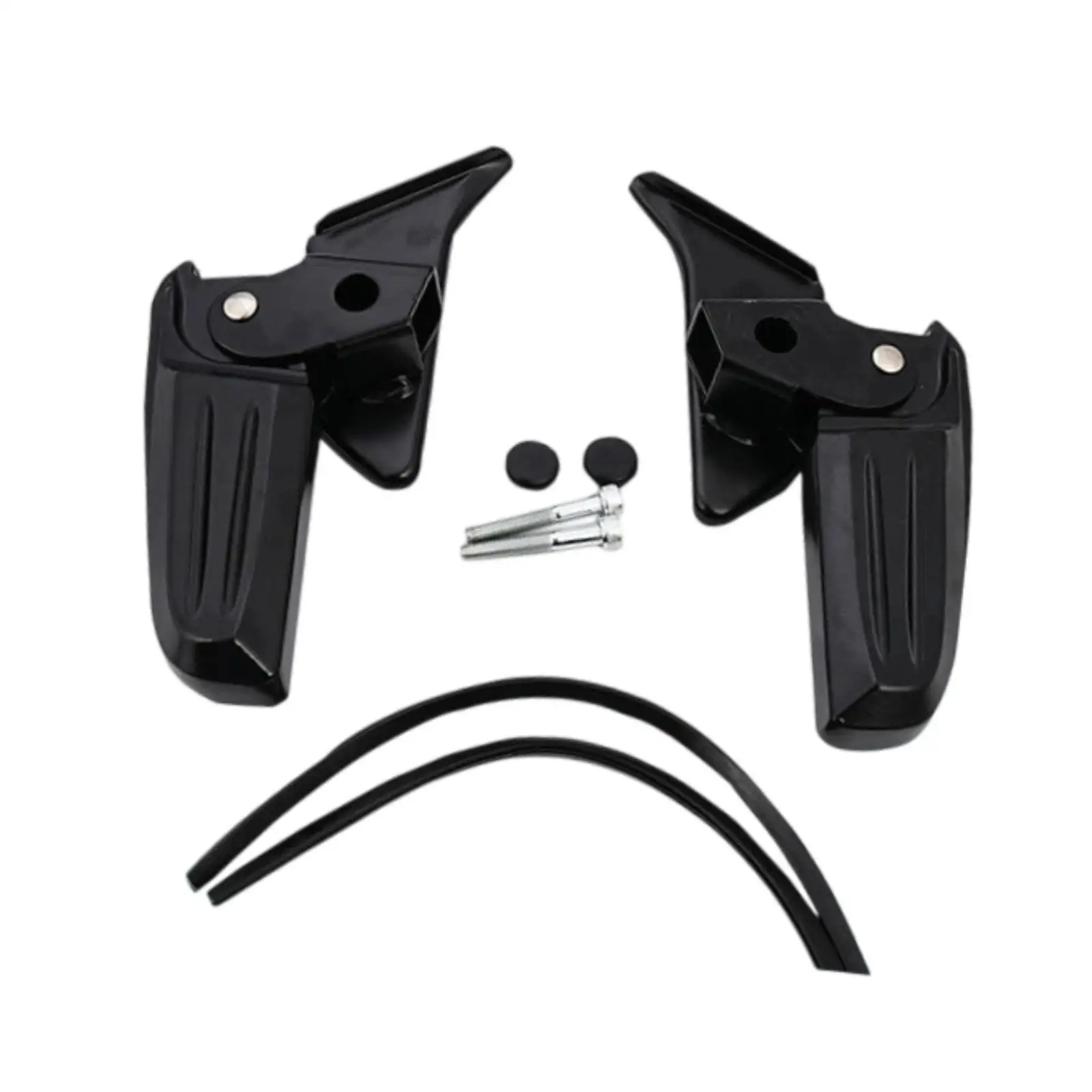 أوتاد قدم الدراجة النارية تدعم القدم المقاومة للصدأ لقطع غيار الدراجات النارية